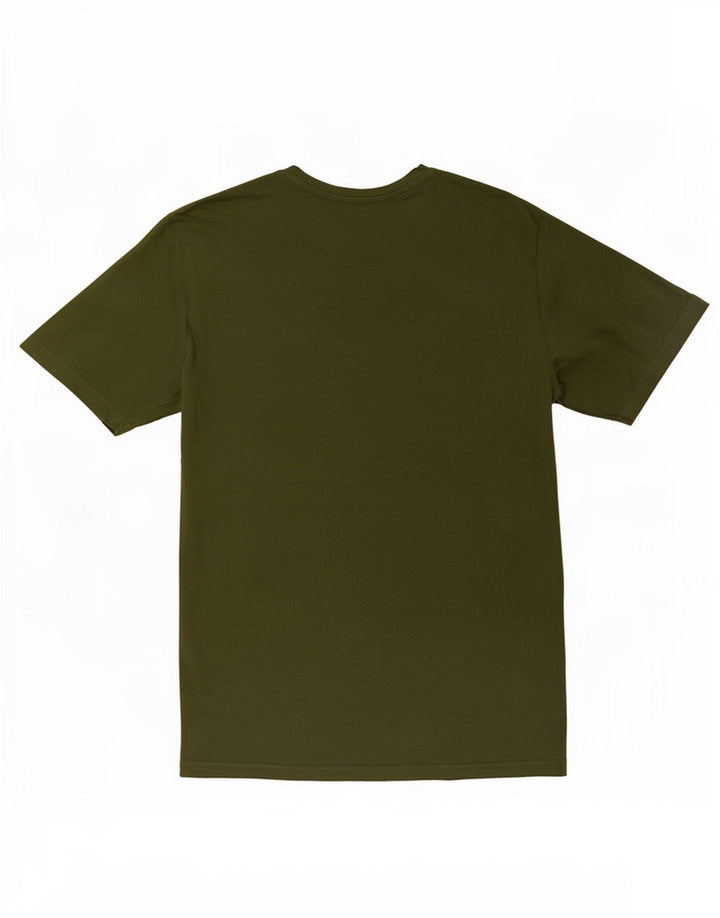 Męski T-shirt z grafiką Levi's, duży, zielony, bawełniany