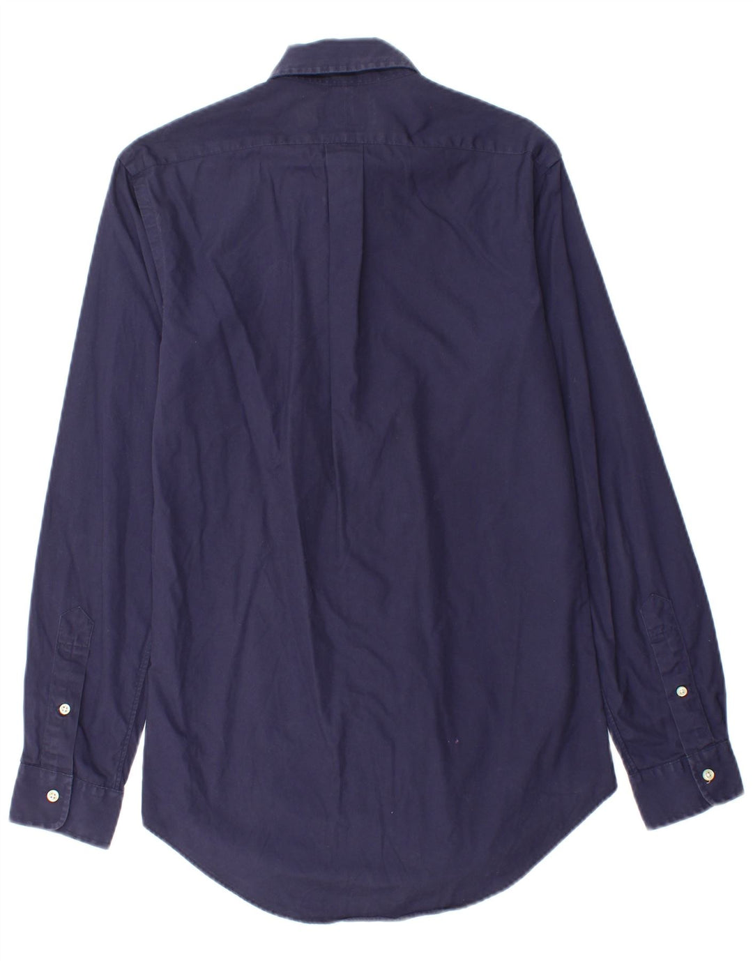 POLO RALPH LAUREN Męska koszula o dopasowanym kroju XS, granatowa, bawełniana