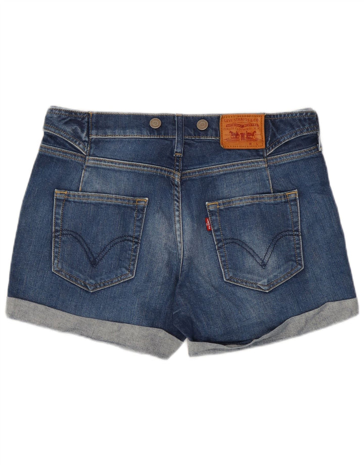 Damskie spodenki jeansowe Levi's W30 Średni niebieski, bawełniany