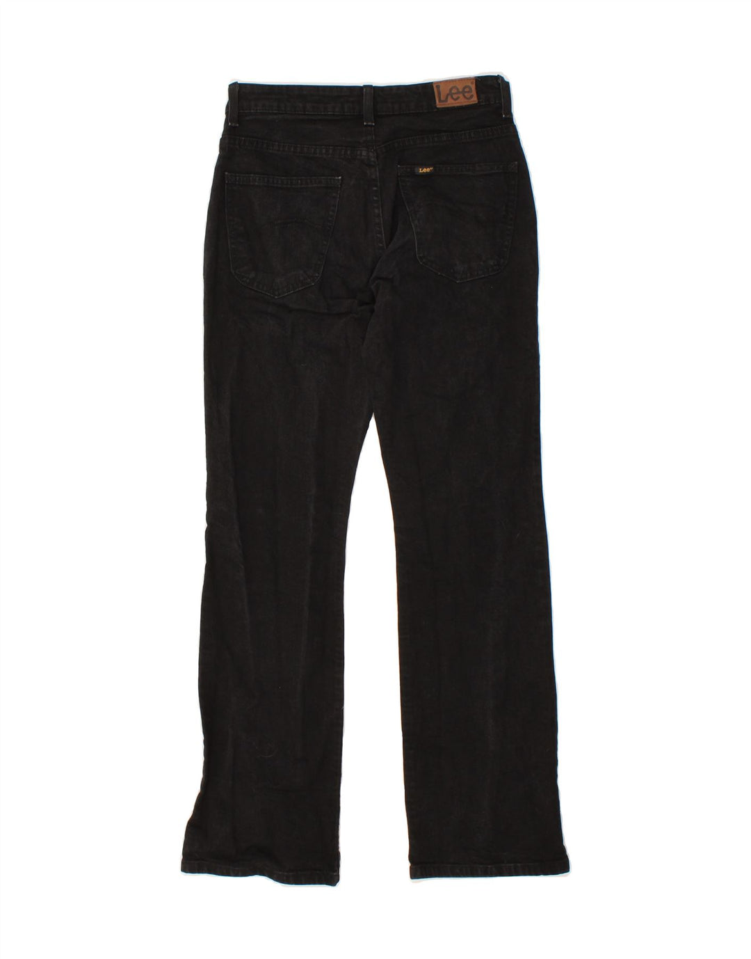 LEE Womens Cameron Straight Jeans W30 L28 Black Cotton Vintage Lee and Second-Hand Lee from Messina Hembry 