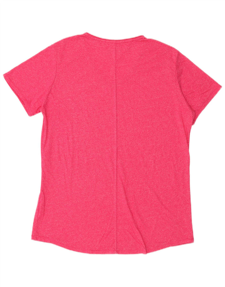T-shirt męski Tommy Hilfiger, duży, różowy, nakrapiany