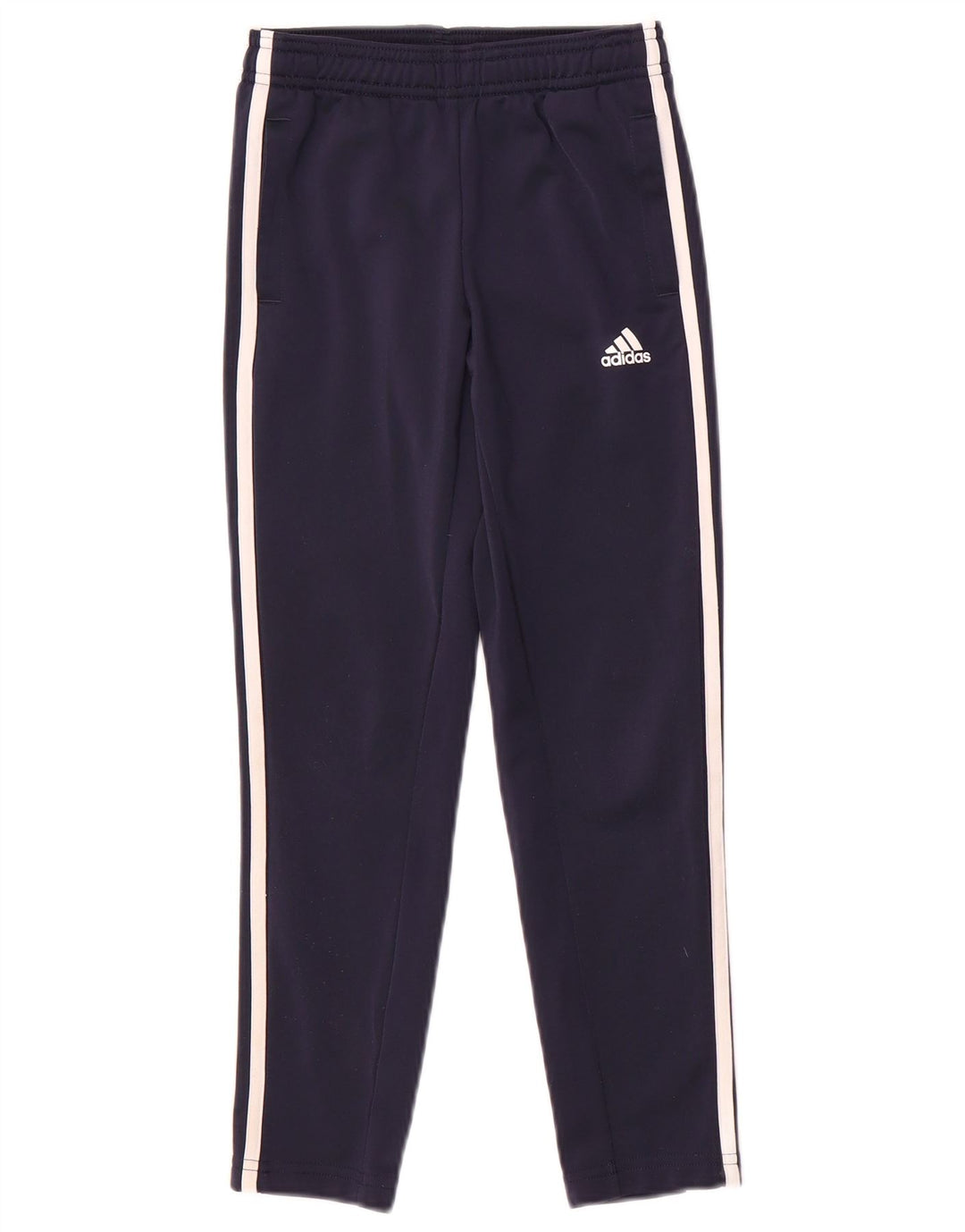 Chłopięce spodnie dresowe ADIDAS 7-8 lat, granatowe, poliestrowe