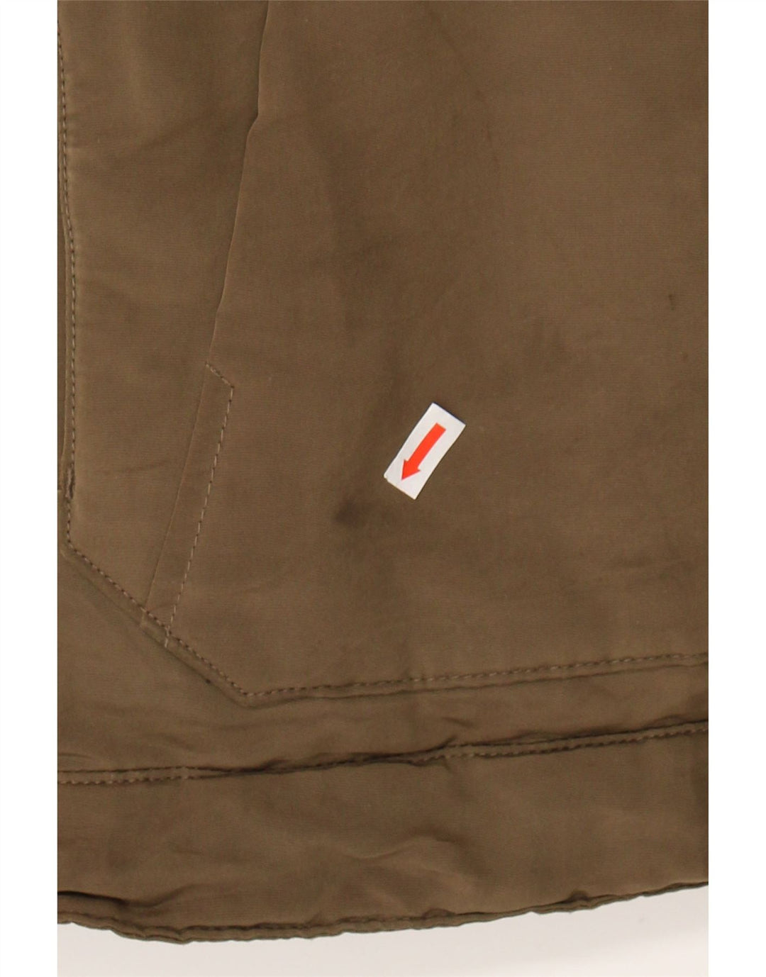 GEOX Mens Hooded Padded Jacket UK 40 Large Brown Polyester Vintage Geox and Second-Hand Geox from Messina Hembry 