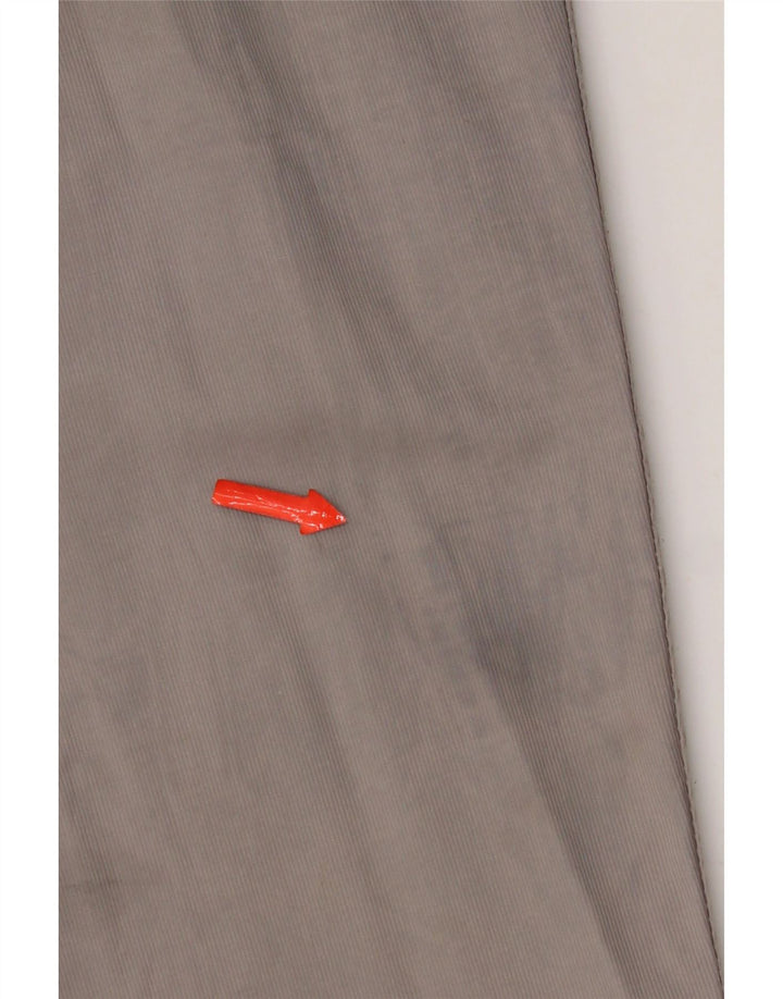 Marks & Spencer Damskie proste spodnie chino W44 L29 Szara bawełna