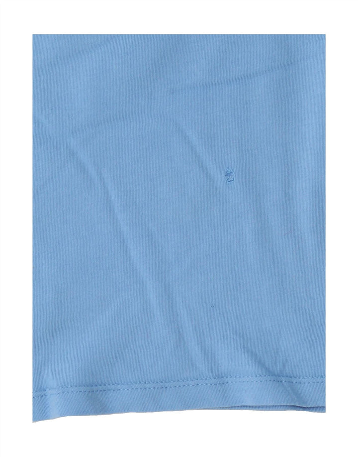 NIKE Mens Athletic Cut Graphic T-Shirt Top Medium Blue Cotton Vintage Nike and Second-Hand Nike from Messina Hembry 