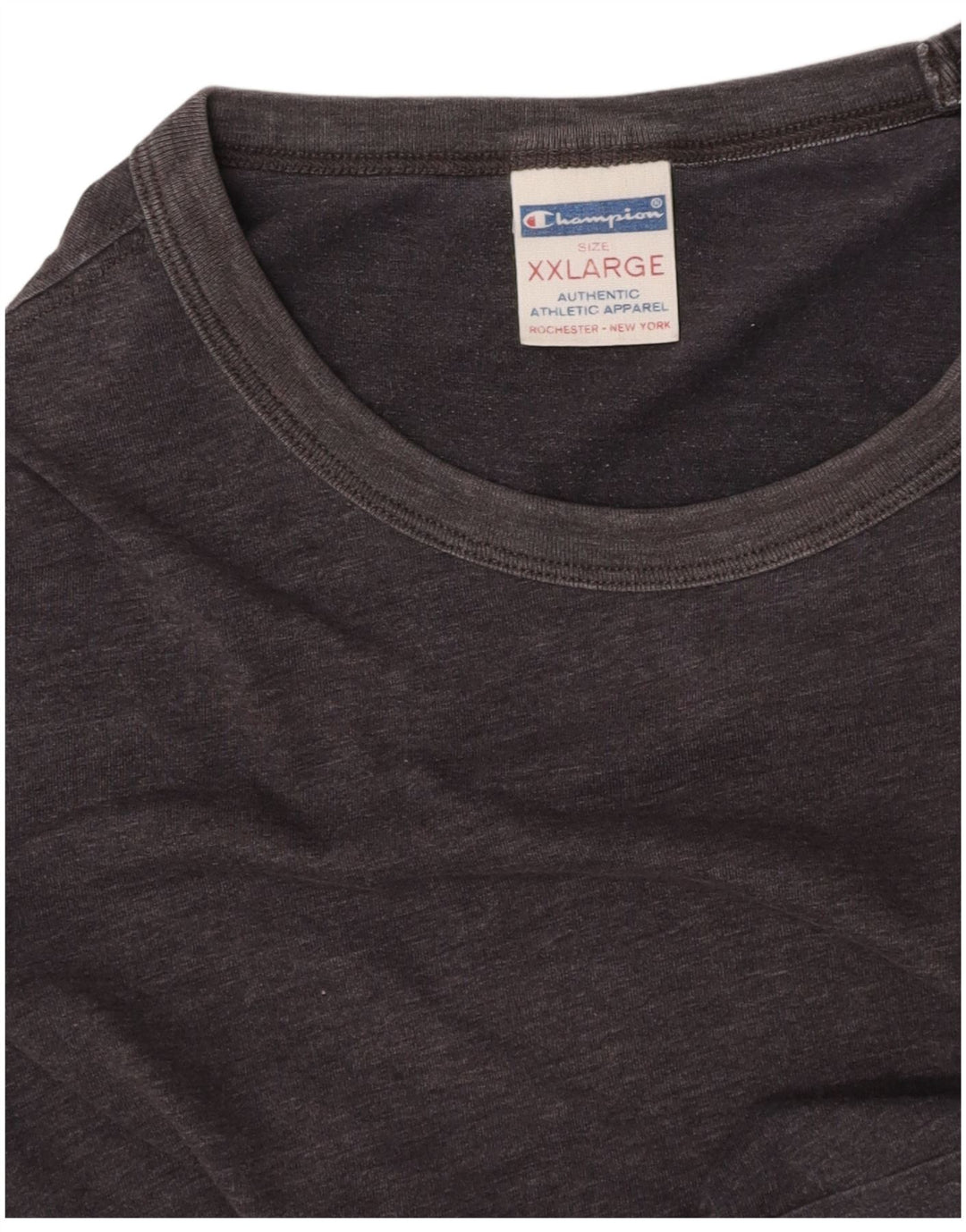 CHAMPION Mens T-Shirt Top 2XL Navy Blue
