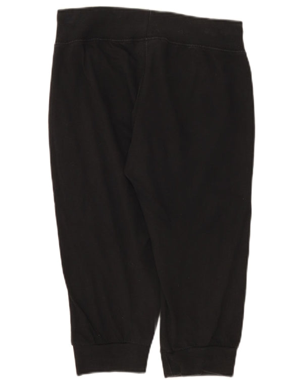 Damskie spodnie dresowe Champion Capri Joggers UK 6 XS Czarna bawełna