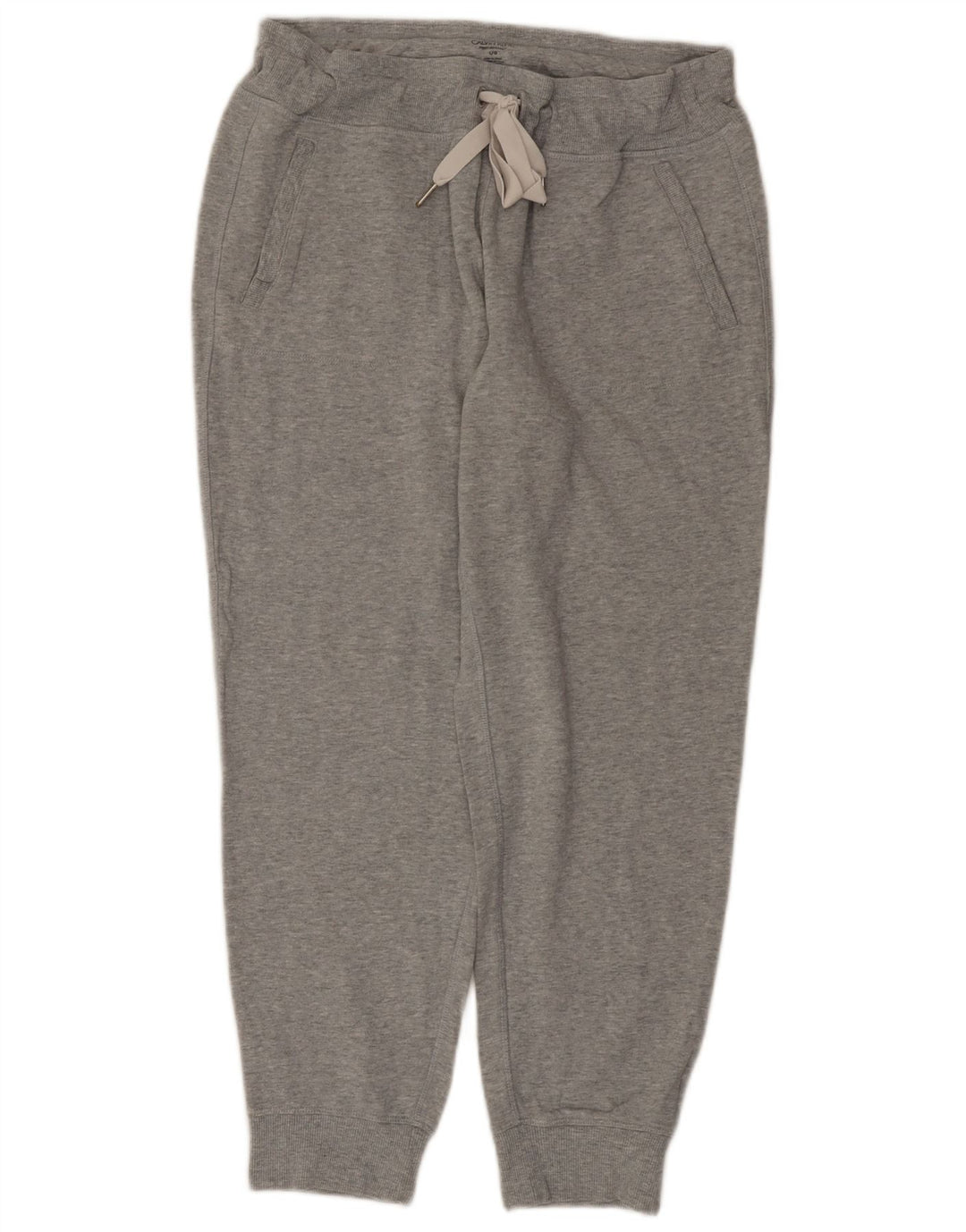 Damskie spodnie dresowe Calvin Klein Graphic Joggers UK 14, duże, szare