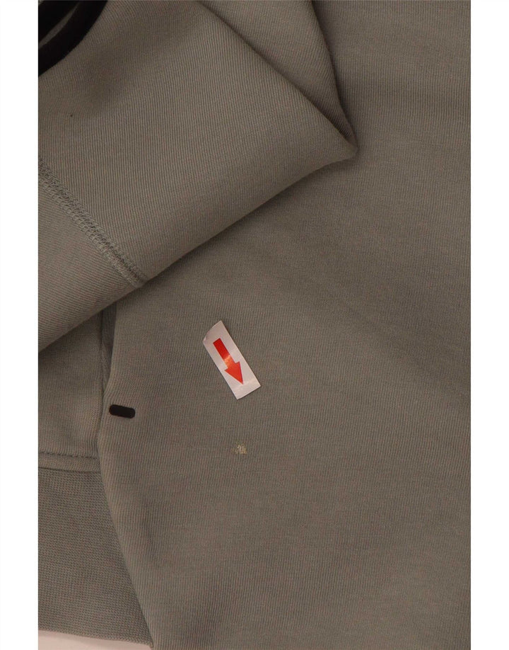 Męski sweter z kapturem Nike, duży, zielony, bawełniany