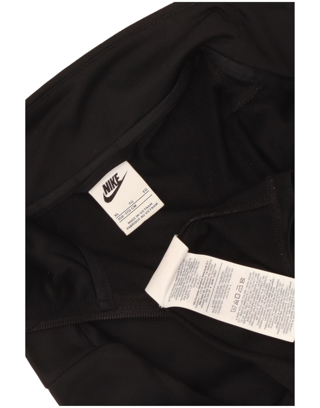Chłopięca kurtka dresowa Nike Graphic 13-14 lat XL, czarna, poliestrowa