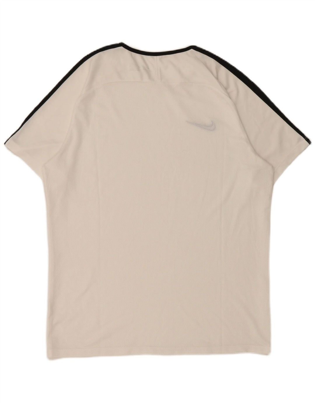 Męski T-shirt Nike Dri Fit Top XL, biały, z blokami kolorów