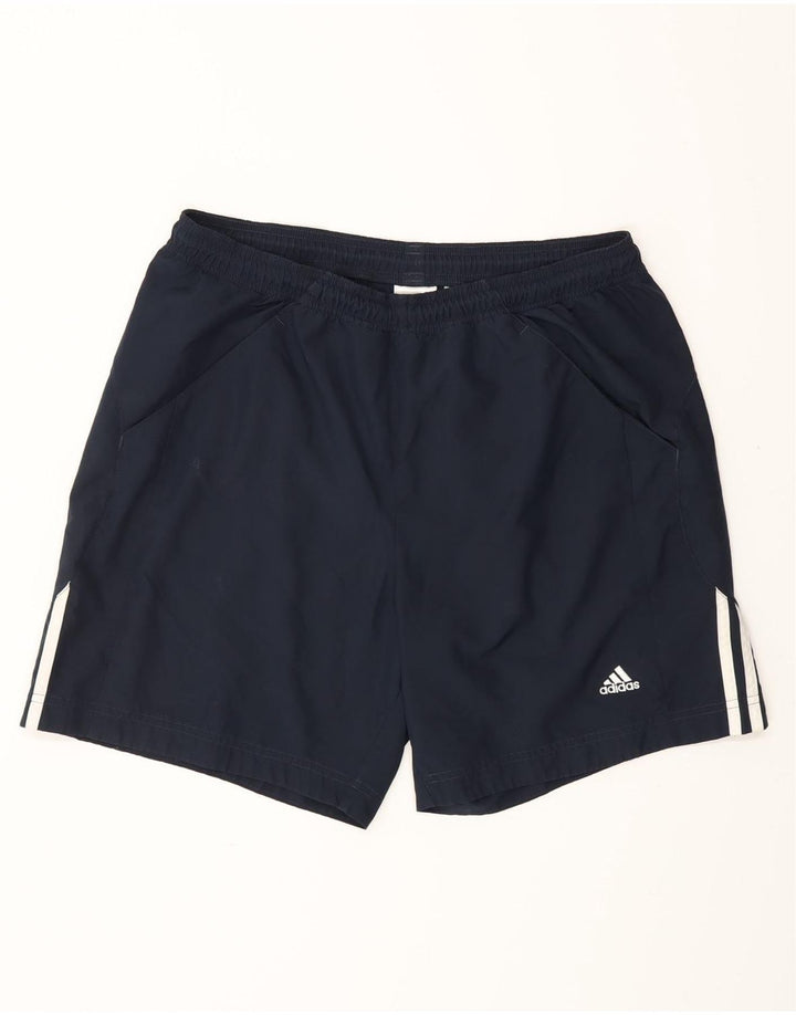 Męskie spodenki sportowe ADIDAS Clima 365, średni granatowy poliester