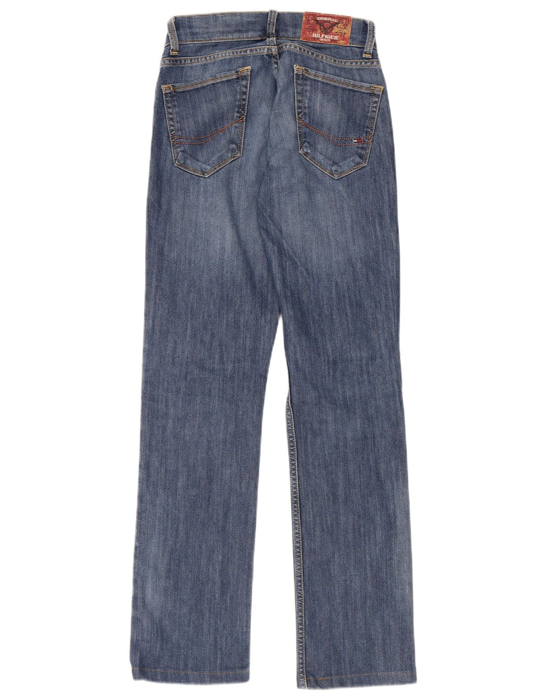 Damskie proste dżinsy Tommy Hilfiger W26 L30 niebieskie