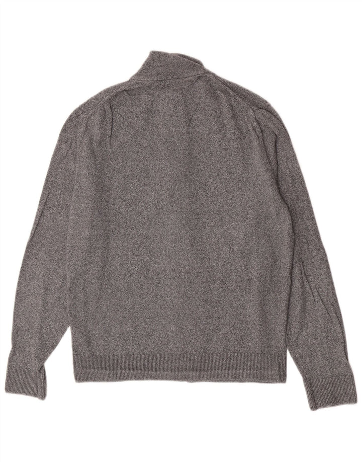 Damski sweter rozpinany Tommy Hilfiger XL, szara bawełna