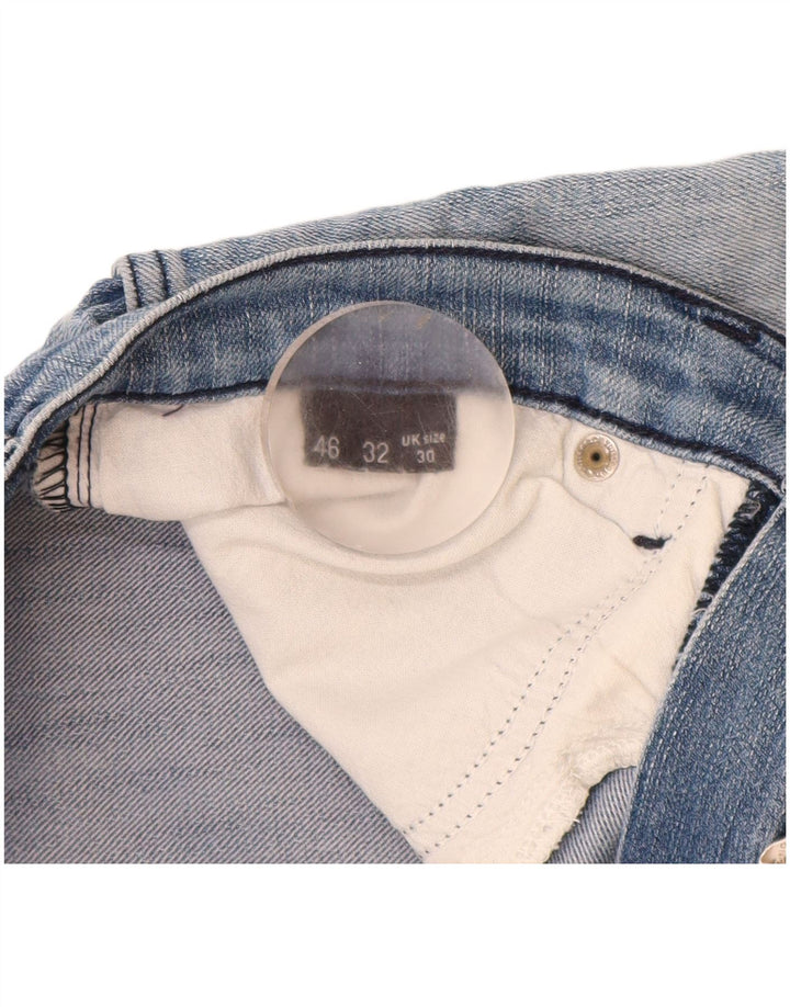 Męskie spodenki jeansowe Trussardi W30 Średni niebieski, bawełniany
