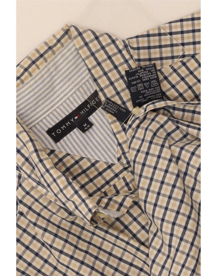 Koszula męska Tommy Hilfiger w kolorze średniej beżowej bawełny w kratkę