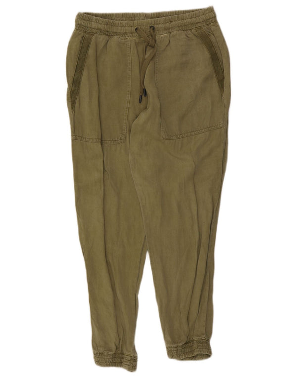 Damskie spodnie joggery Zara, średnie W28 L26 Khaki