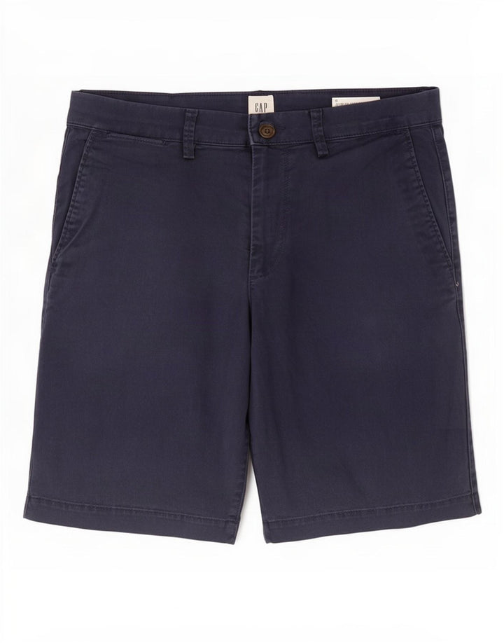 Męskie spodenki chino Gap Khaki, średnie W30, granatowe, bawełniane