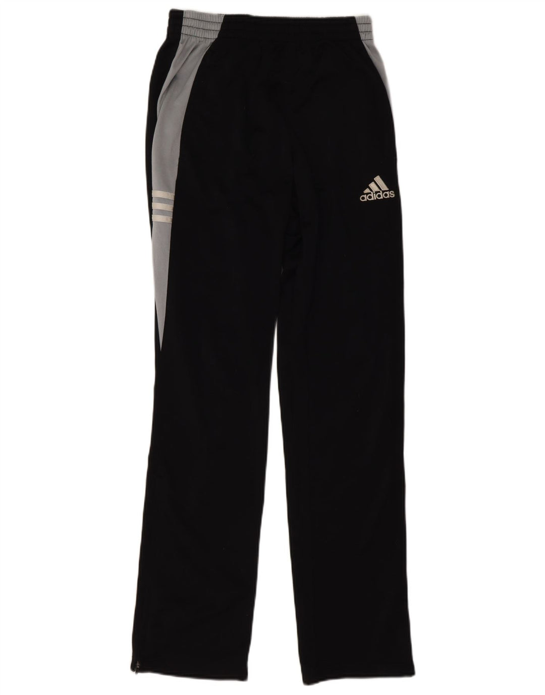 Męskie spodnie dresowe Adidas, małe, czarne, z blokami kolorów, z poliestru