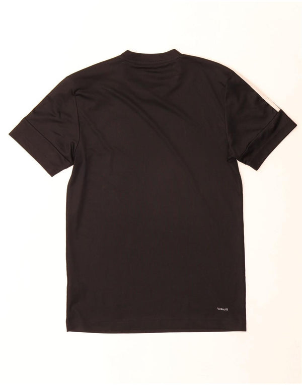 Adidas Męska koszulka Climalite Graphic Top XS Czarny poliester