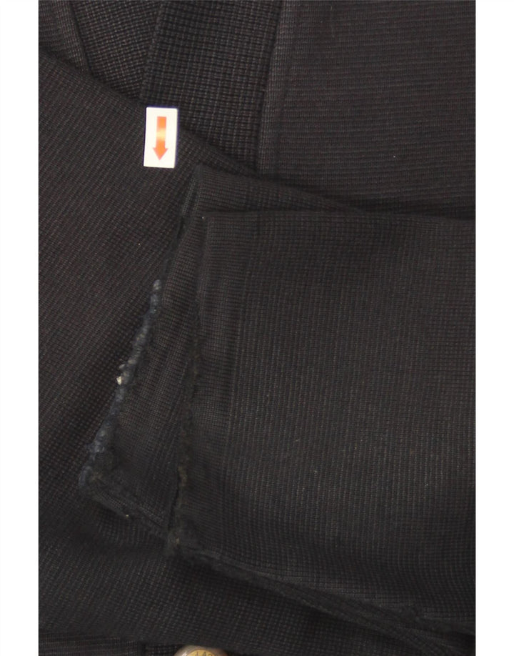 Lacoste Męski sweter kardigan IT 52 Duży granatowy wełniany