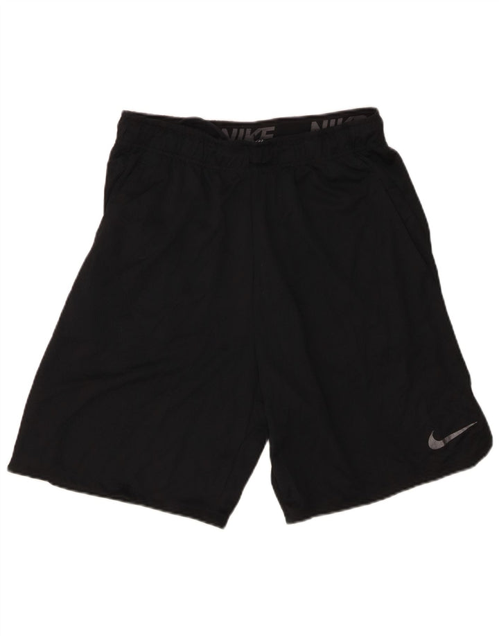Męskie spodenki sportowe Nike Dri Fit, średni czarny poliester
