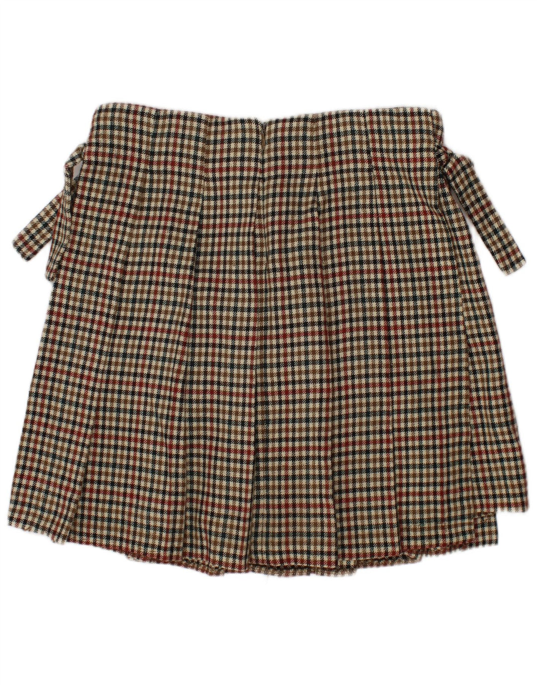 Skort dziewczęcy ZARA 9-10 lat Wielobarwny poliester w pepitkę