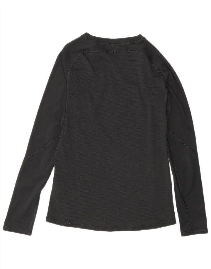 Chłopięca koszulka Adidas Aeroready z długim rękawem 11-12 lat, czarna