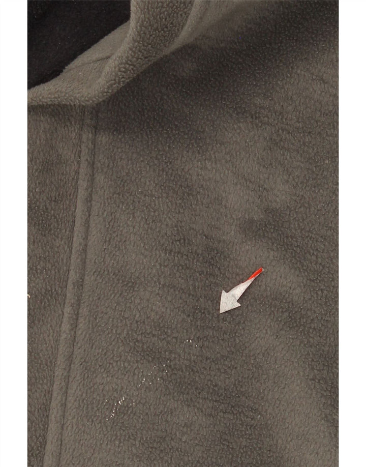 Męska kurtka polarowa Columbia UK 40, duża, szara, z blokami kolorów, poliester