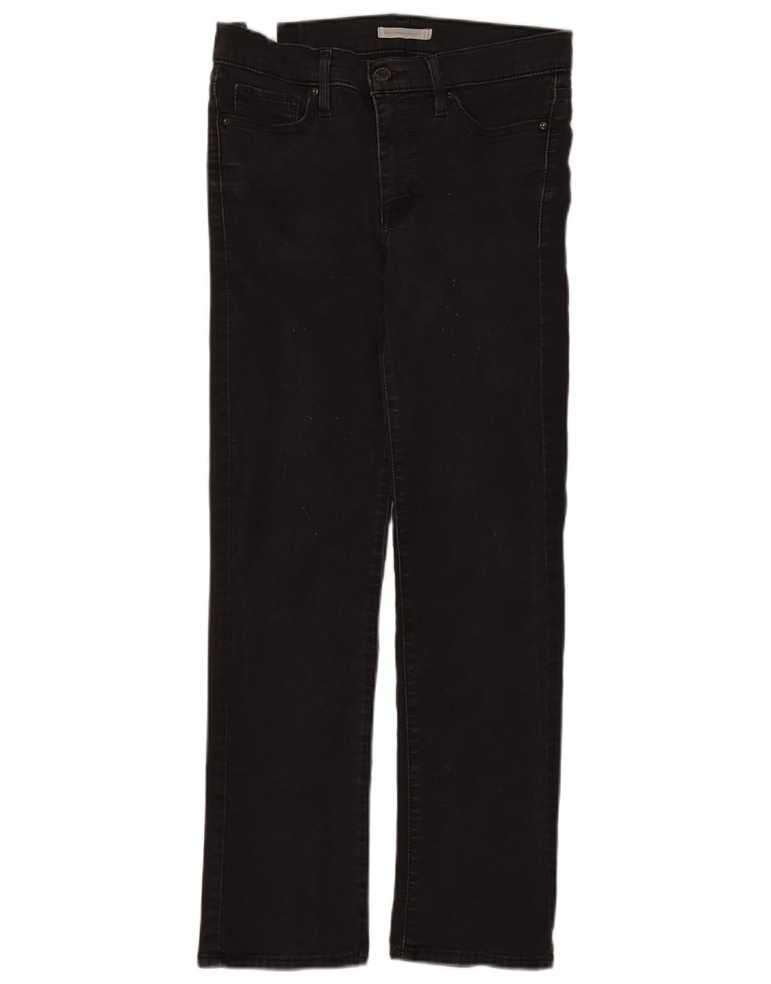 Damskie spodenki jeansowe Levi's 314 Shaping W29 L28 Czarna bawełna