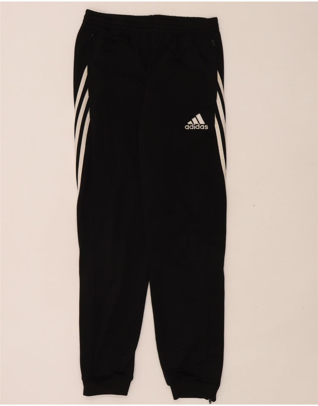 Adidas Chłopięce Spodnie Dresowe Joggery 13-14 Lat Czarny Poliester