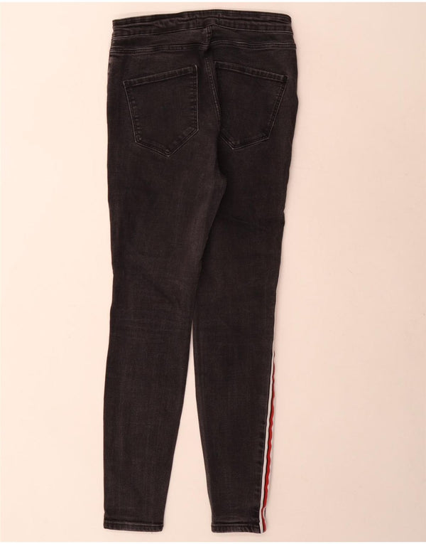 Damskie jeansy Zara Trafaluc Skinny EU 40 Medium W30 L28 Szare paski