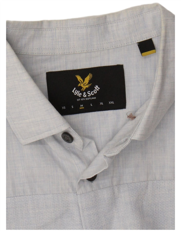 Koszula męska LYLE & SCOTT w średnie niebieskie paski