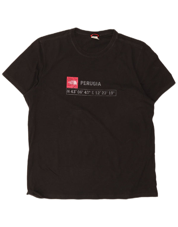 Męski T-shirt z grafiką The North Face XL, czarny