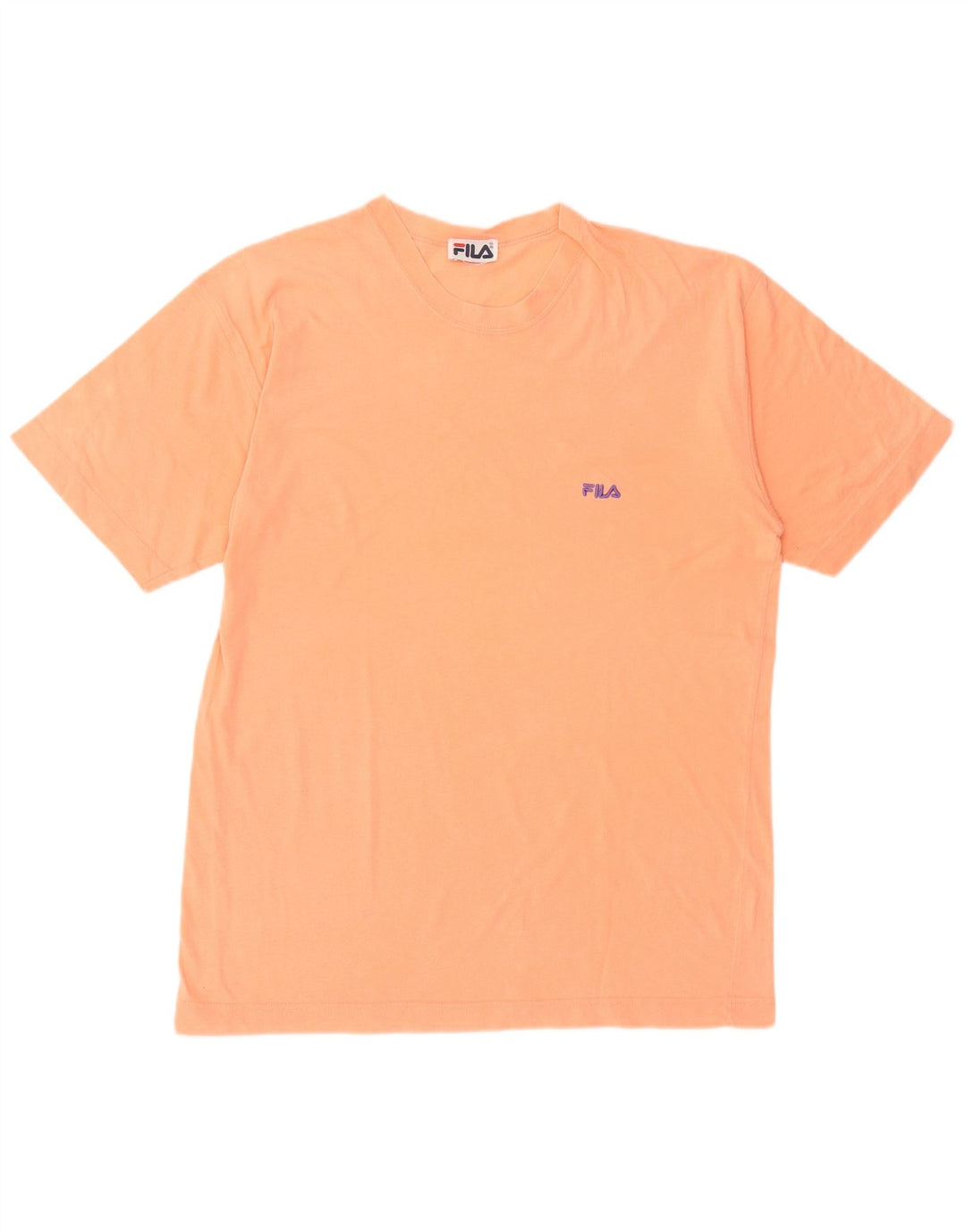 T-shirt męski Fila, duży, różowy, bawełniany