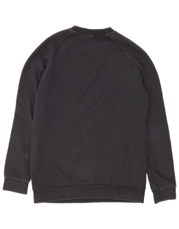 Męska bluza Adidas z grafiką, mała czarna