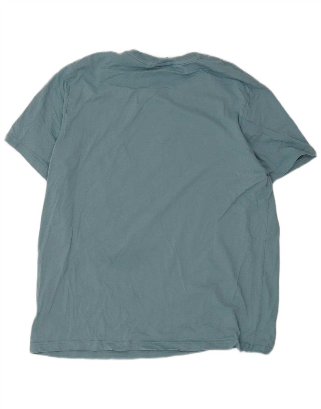 Męska koszulka z grafiką Nike, 2XL, niebieska, bawełniana