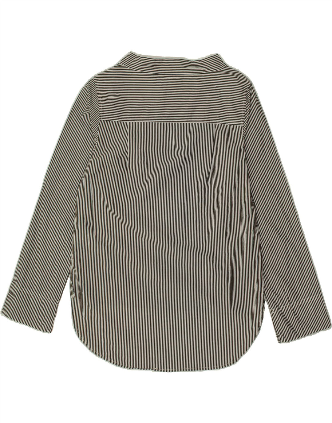 J. CREW Womens Oversized Blouse Top US 00 2XS Navy Blue Pinstripe Vintage J. Crew and Second-Hand J. Crew from Messina Hembry 