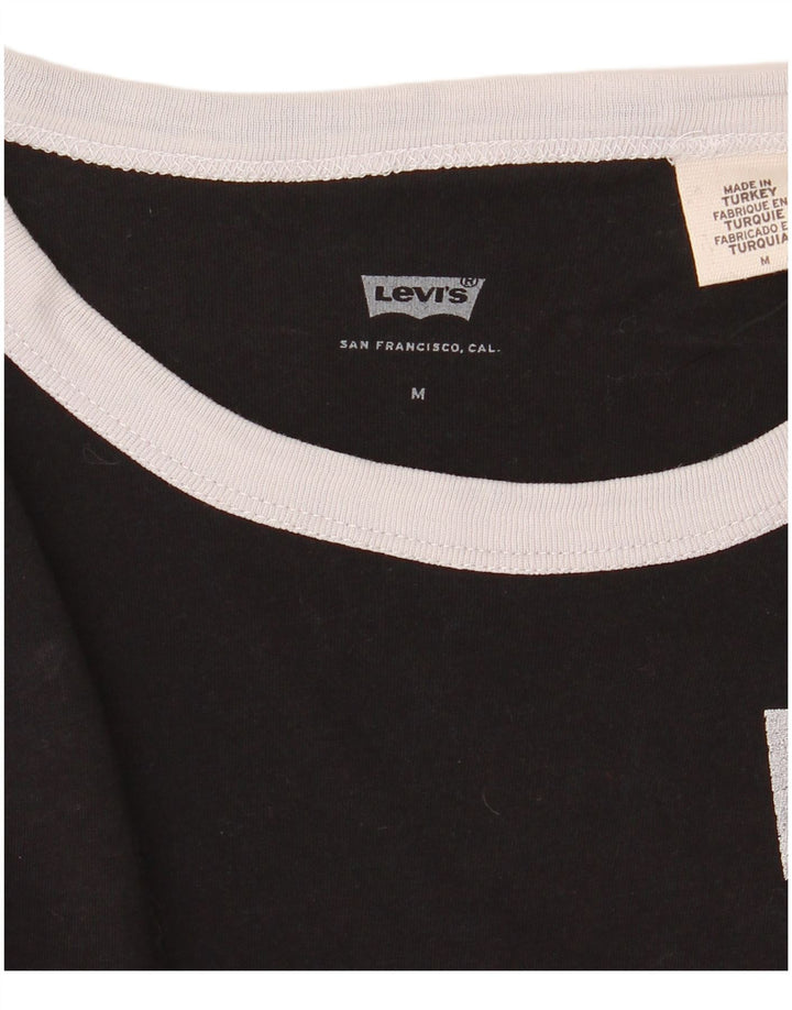 Damska koszulka Levi's Top UK 14 w kolorze średniej czerni