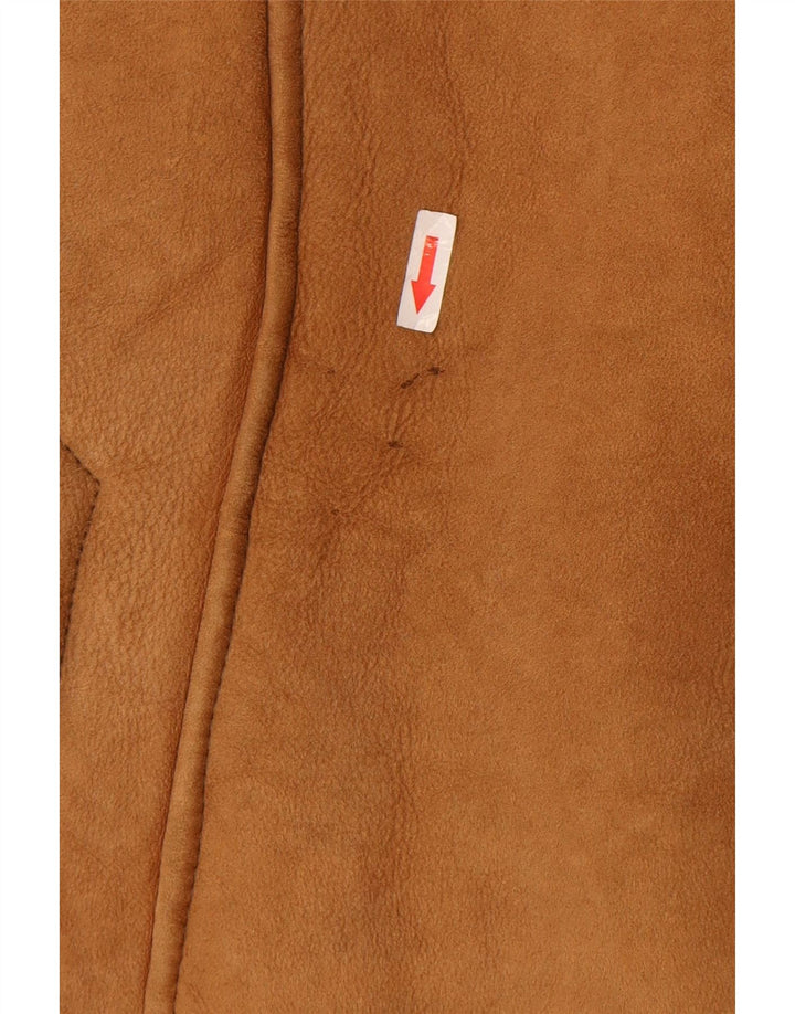 Vintage męska kurtka Shearling IT 50 Large Brown