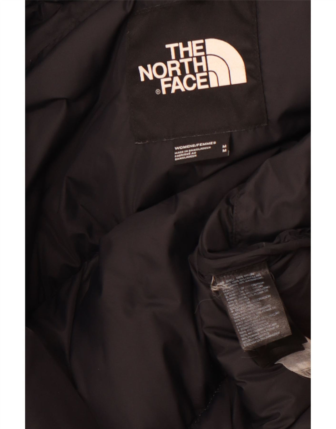 Damska ocieplana kurtka THE NORTH FACE UK 14, nylon w kolorze średniego beżu