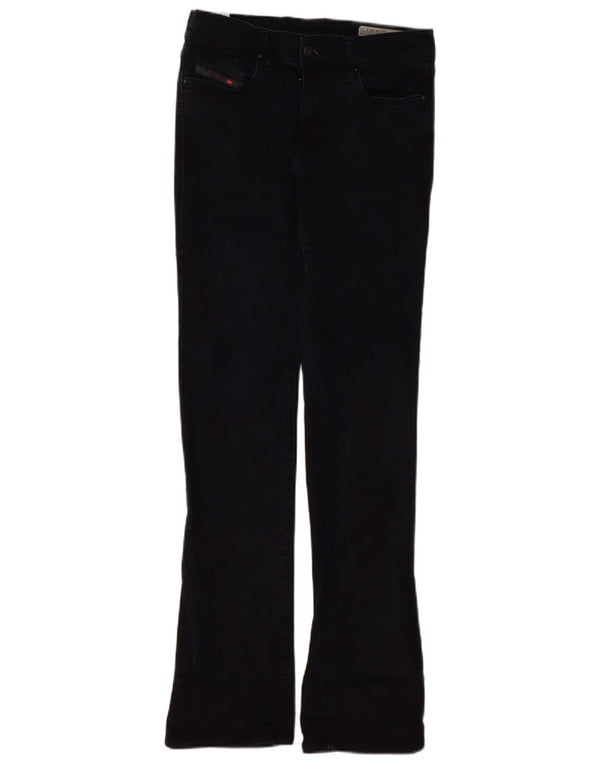 Damskie jeansy Bootzee-St Regular Slim Fit Bootcut W29 L32 Granatowe