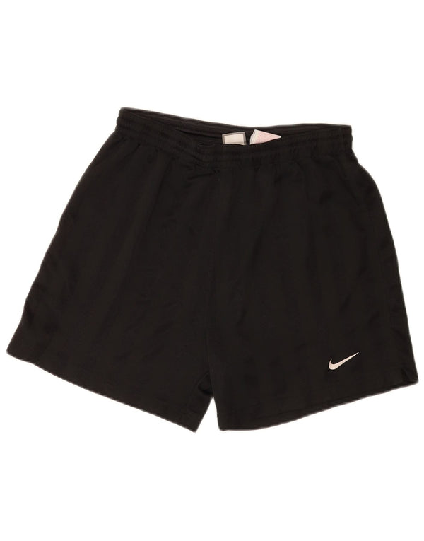 Męskie spodenki sportowe Nike, poliester w średnie czarne prążki
