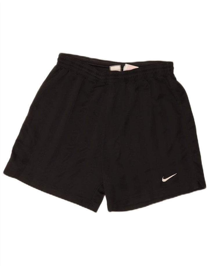 Męskie spodenki sportowe Nike, poliester w średnie czarne prążki