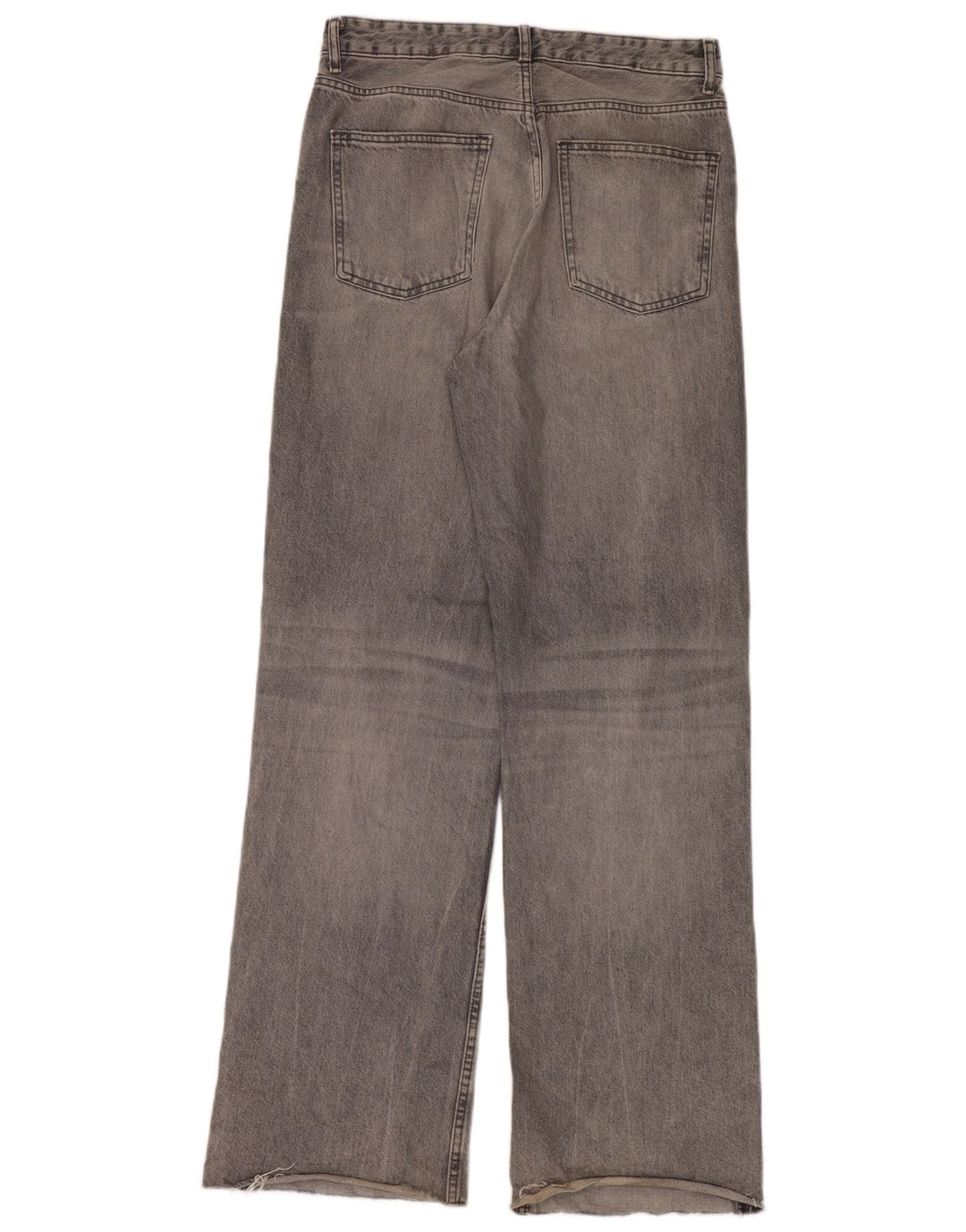 Damskie jeansy z szeroką nogawką Zara EU 42 Large W32 L36 Szare