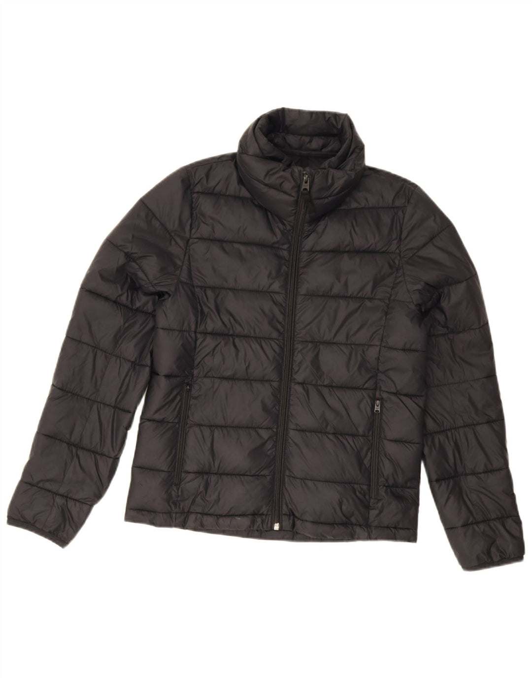 Damska ocieplana kurtka Abercrombie & Fitch UK 2 2XS, czarna, poliester
