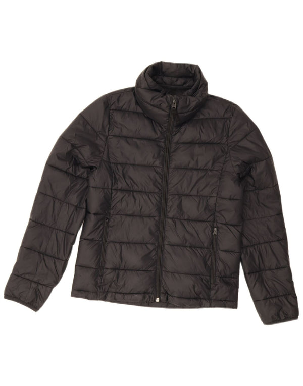 Abercrombie & Fitch Womens Padded Jacket UK 2 2XS Black Polyester