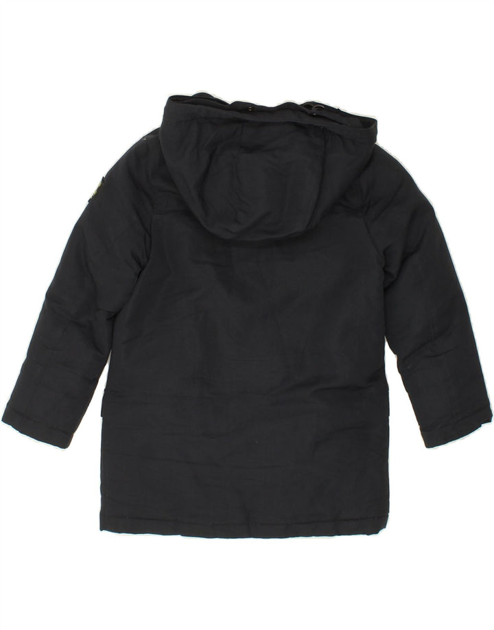 REFRIGIWEAR Boys Hooded Windbreaker Jacket 5-6 Years Navy Blue Polyester Vintage Refrigiwear and Second-Hand Refrigiwear from Messina Hembry 