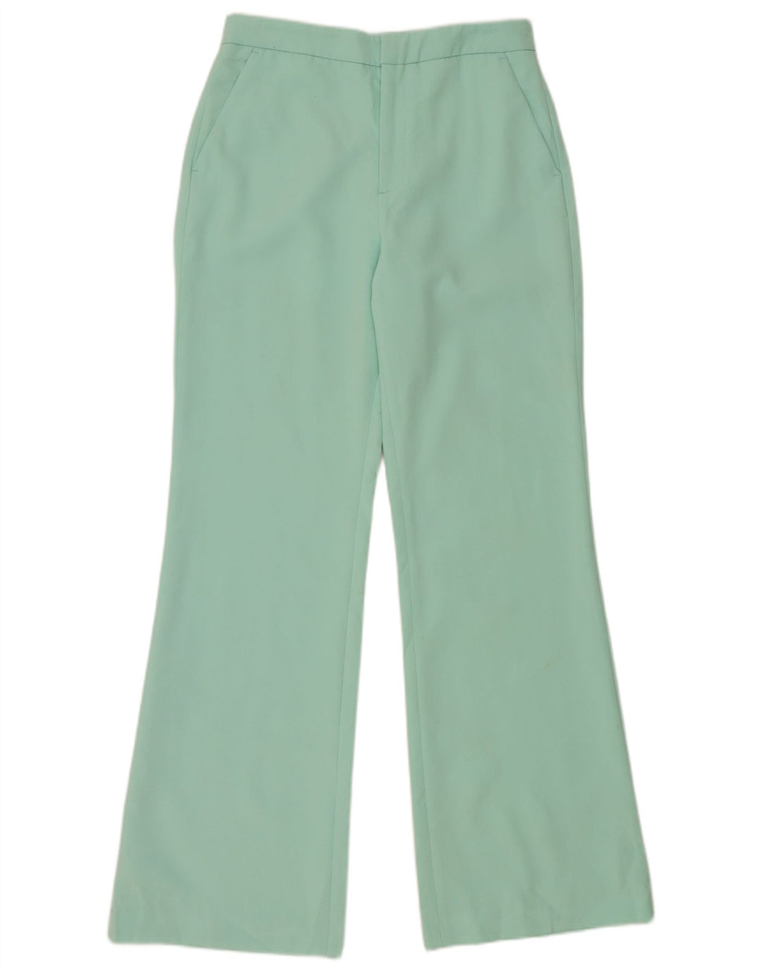 Spodnie damskie Zara Bootcut, małe, W26 L31, zielone