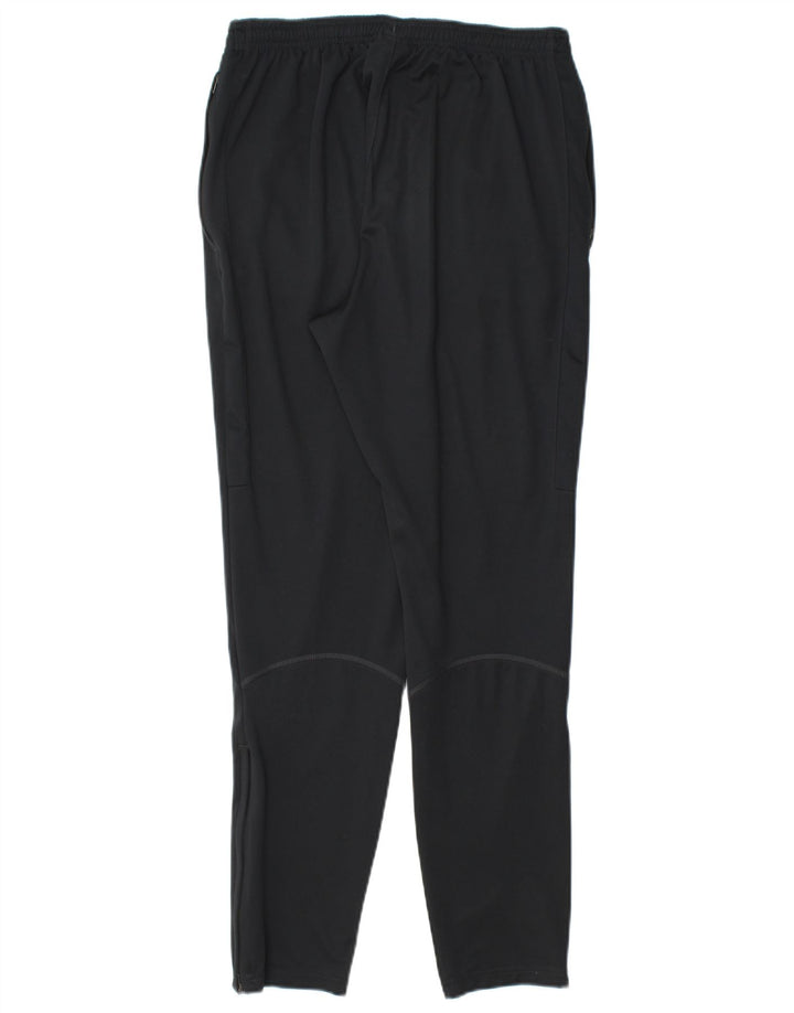 Męskie spodnie dresowe NIKE Dri Fit, małe, czarne, poliestrowe